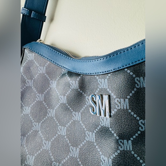 Steve Madden blue BMartina Bag purse with coin bag - Picture 2 of 7